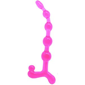 BENDY TWIST ANAL BEADS PINK é um brinquedo sexual da gama dos Dildos Anais, super confortável para maior prazer e limpeza.