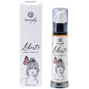 SECRETPLAY LIBERT INTIMATE MOISTURIZING 50 ML é um  Óleo e Lubrificante para Intensificador o Orgasmo Feminino.