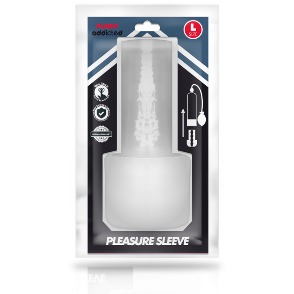 PUMP ADDICTED PLEASURE SLEEVE AUTOMATIC PUMP é um brinquedo sexual adequado ao homem, super potente e confortável.