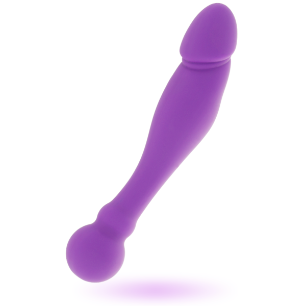 INTENSE SILICONE RICK DUAL PURPLE é um brinquedo sexual da gama dos Dildos Ponto G, potente, eficaz e seguro, para um maior prazer.