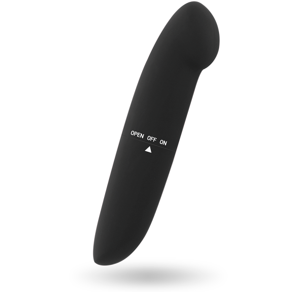 GLOSSY PHIL VIBRATOR BLACK é um brinquedo sexual da gama dos Mini vibradores, super potente e confortável.