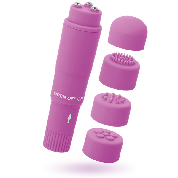 GLOSSY KURT POCKET MASSAGER PURPLE é um brinquedo sexual da gama dos Mini vibradores, super potente e confortável.