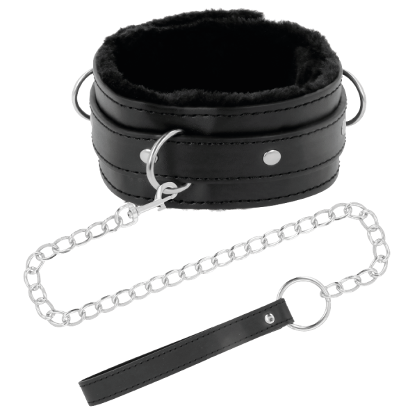 DARKNESS PADDED METAL LOCKING POSTURE COLLAR é um brinquedo sexual da gama Fetiche e Bondage relacionada com BDSM e Acessórios.