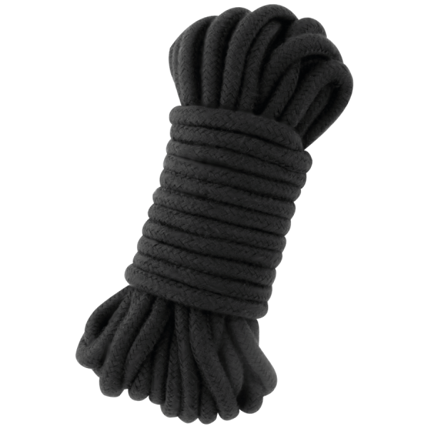 DARKNESS KINBAKU ROPE 5 M - BLACK é um brinquedo sexual da gama Fetiche e Bondage relacionada com BDSM e Acessórios.