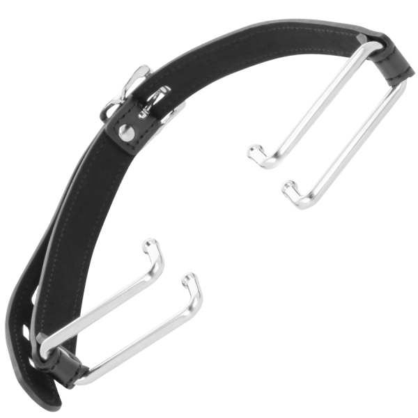 DARKNESS HOOK BLACK GAG é um brinquedo sexual da gama Fetiche e Bondage relacionada com Mandíbulas.