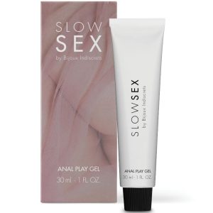 BIJOUX SLOW SEX ANAL PLAY GEL 30 ML é um Óleo essencial, Lubrificante e Creme.