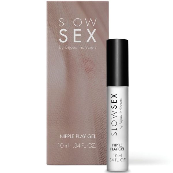 BIJOUX SLOW SEX NIPPLE PLAY GEL 10 ML é um Óleo e Lubrificante para Orgasmo feminino e para os seios