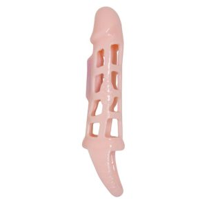 BAILE EXTENDING SLEEVE WITH VIBRATION 13.5 CM é um brinquedo sexual adequado ao homem, super potente e confortável.