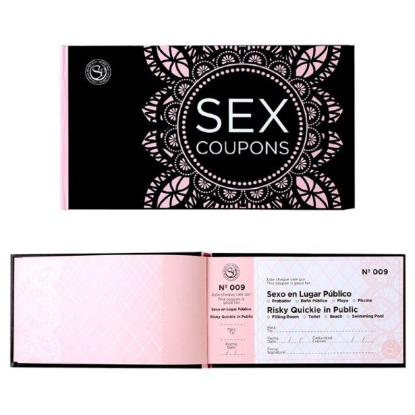 SECREPLAY SEX COUPONS SENSUAL EXCHANGE Vouchers (ES / EN) é indicado para Jogos Preliminares, comece a noite de uma forma escaldante.