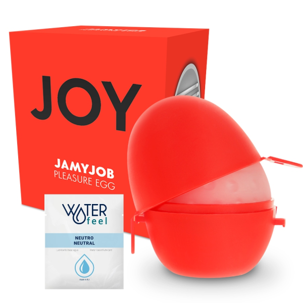 JAMYJOB EGG MASTURBATOR RED VERSION DISCRETT é um brinquedo sexual adequado ao homem, super potente e confortável.