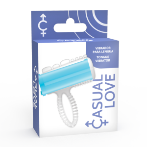 CASUAL RING TONGUE VIBRATING BLUE é um brinquedo sexual adequado ao homem, super potente e confortável.