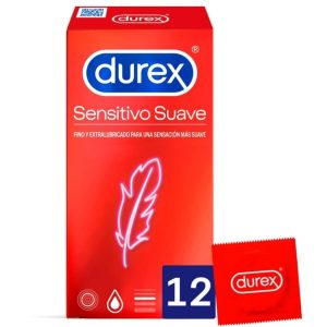 DUREX SOFT AND SENSITIVE 12 UNITS são preservtivos especiais, para maior segurança e sensibilidade. Super saborosos.