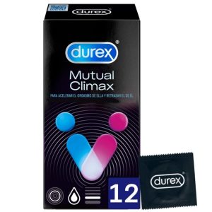 DUREX CLIMAX MUTUO 12 UDS são preservtivos especiais, para maior segurança e sensibilidade. Super saborosos.