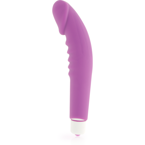 DOLCE VITA  REALISTIC PLEASURE PURPLE SILICONE é um brinquedo sexual da gama dos Vibradores, super potente e confortável.