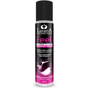 LUXURIA FEEL ANAL WATER BASED LUBRICANT 60 ML é um Óleo e Lubrificante extremamente agradável e completo para prazer anal.