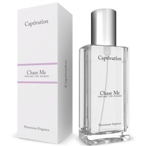 CAPTIVATION CHASE ME PHEROMONES PERFUME FOR WOMEN 30 ML é um afrodisíaco da gama dos perfumes, super eficaz, cheiroso. Perfume divinal.