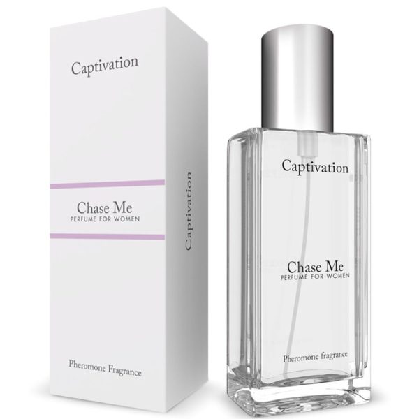 CAPTIVATION CHASE ME PHEROMONES PERFUME FOR WOMEN 30 ML é um afrodisíaco da gama dos perfumes, super eficaz, cheiroso. Perfume divinal.