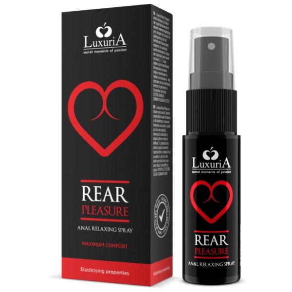 REAR PLEASURE ANAL RELAXING ANAL SPRAY 20 ML é um Óleo e Lubrificante extremamente agradável com relaxante anal.