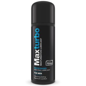 MAXTURBO MASTURBATION LUBRICANT 75 ML é um Óleo e Lubrificante extremamente agradável á base de água.