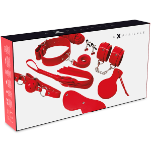 EXPERIENCE BDSM FETISH KIT RED SERIES é um brinquedo sexual da gama Fetiche e Bondage relacionada com Chicotes e pás.