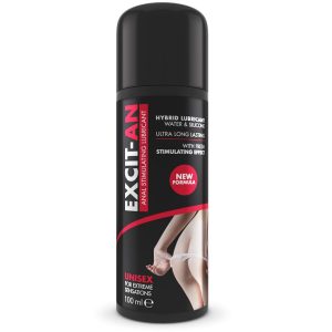 LUXURIA EXCIT-AN HIBRID SILICONA & WATER 100ML é um Óleo e Lubrificante extremamente agradável á base de silicone.