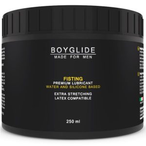 BOYGLIDE FISTING 250ML é um Óleo e Lubrificante extremamente agradável com relaxante anal.