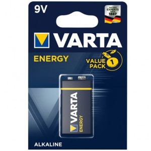 VARTA ENERGY BATTERY  9V LR61 1 UNIT é um artigo que pertence à gama de baterias, para que nunca lhe falte a pilha.