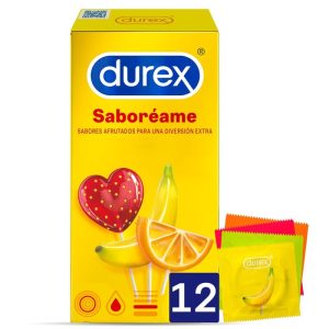 DUREX SABOREAME 12 UNITS são preservtivos especiais, para maior segurança e sensibilidade. Super saborosos.