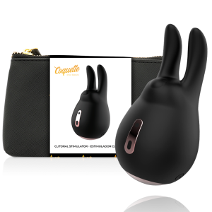 COQUETTE CHIC DESIRE CLITORIAL STIMULATOR BLACK / GOLD é um brinquedo sexual da gama dos Vibradores, super potente e confortável.