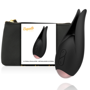 COQUETTE CHIC DESIRE CLITORIAL STIMULATOR BLACK / GOLD é um brinquedo sexual da gama dos estimuladores, super potentes, eficazes e seguros.