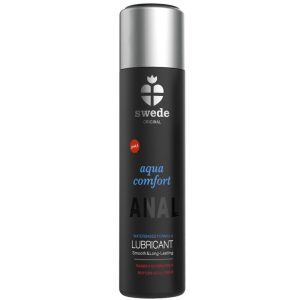 SWEDE AQUA COMFORT ANAL WATER-BASED LUBRICANT 120 ML é um Óleo e Lubrificante extremamente agradável com relaxante anal.