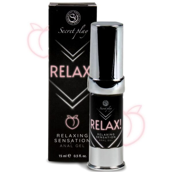 SECRETPLAY RELAX! ANAL GEL 15 ML é um Óleo e Lubrificante extremamente agradável com relaxante anal.