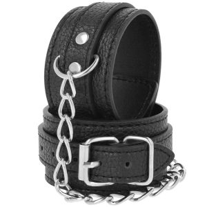 DARKNESS WRIST CUFFS BLACK é um brinquedo sexual da gama Fetiche e Bondage relacionada com Esposas.