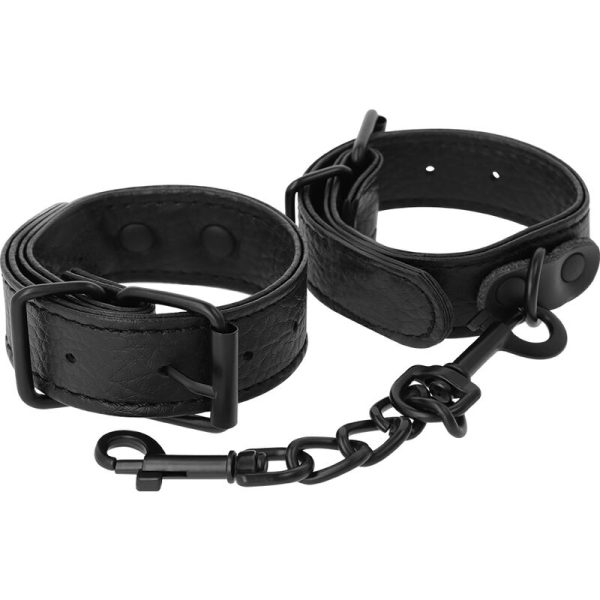 DARKNESS TEXTURED THIN HANDCUFFS é um brinquedo sexual da gama Fetiche e Bondage relacionada com Esposas.