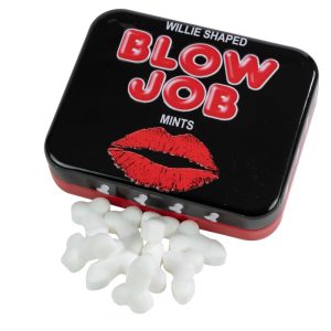 SPENCER & FLEETWOOD WILLY SHAPED BLOW JOB MINTS são Guloseimas Engraçadas, para momentos divertidos e atrevidos.