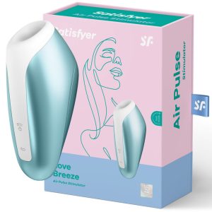 SATISFYER LOVE BREEZE SUCCIONADOR ICE BLUE é um brinquedo sexual da gama dos estimuladores de ar, eficazes e seguros.