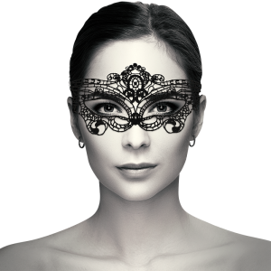 COQUETTE CHIC DESIRE LACE MASK BLACK é um brinquedo sexual da gama Fetiche e Bondage relacionada com máscaras para os olhos.