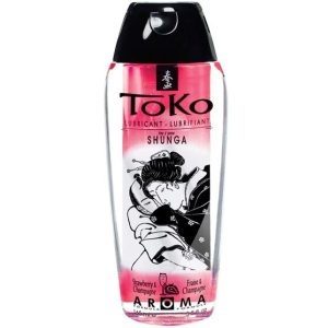 SHUNGA TOKO AROMA LUBRICANT STRAWBERRY AND CHAMPAGNE é um artigo da gama de itens de mercearia, extremamente eficaz, seguro e fiável para o que procura