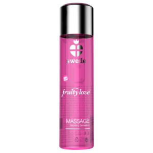 SWEDE FRUITY LOVE WARMING EFFECT MASSAGE OIL PINK GRAPEFRUIT WITH MANGO 120 ML. é um Óleo, Lubrificante e Creme para massagem.