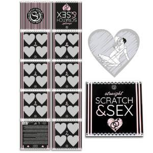 SECRETPLAY SCRATCH & SEX STRAIGHT COUPLE GAME (ES / EN / FR / PT / DE) é indicado para Jogos Preliminares, comece a noite de uma forma escaldante.