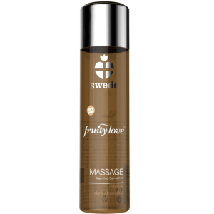 SWEDE FRUITY LOVE WARMING EFFECT MASSAGE OIL INTENSE DARK CHOCOLATE 120 ML. é um Óleo, Lubrificante e Creme para massagem.