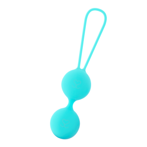 MORESSA OSIAN TWO PREMIUM SILICONE  TURQUOISE é um brinquedo sexual da gama das Bolas De Silicone, para maior prazer e conforto.