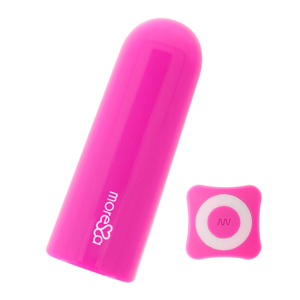 MORESSA NIX REMOTE CONTROL BULLET PINK é um brinquedo sexual da gama dos Mini vibradores, super potente e confortável.