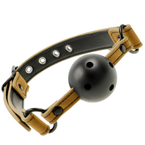 FETISH SUBMISSIVE ORIGIN BREATHABLE BALL GAG é um brinquedo sexual da gama Fetiche e Bondage relacionada com Artigos de sexo duro.