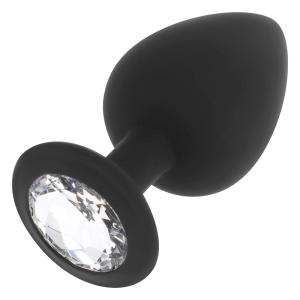 OHMAMA SILICONE BUTT PLUG DIAMOND SIZE L - 9 CM é um brinquedo sexual adequado ao homem, super potente e confortável.