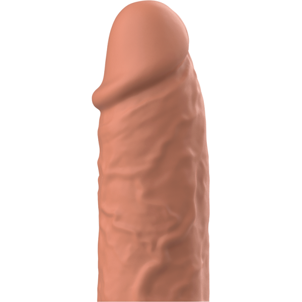 VIRILXL PENIS EXTENDER EXTRA COMFORT SLEEVE V3 BROWN é um extensão de pénis para aumentar o tamanho do pénis do homem.