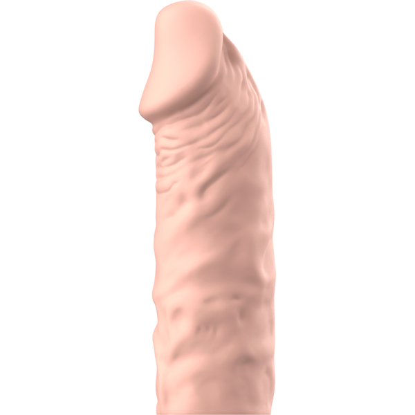 VIRILXL PENIS EXTENDER EXTRA COMFORT SLEEVE V5 FLESH é um extensão de pénis para aumentar o tamanho do pénis do homem.