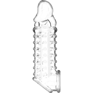 VIRILXL PENIS EXTENDER EXTRA COMFORT SLEEVE V11TRANSPARENT é um extensão de pénis para aumentar o tamanho do pénis do homem.