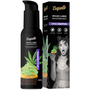 COQUETTE CHIC DESIRE PREMIUM EXPERIENCE 100ML VEGAN LUBES SPACE SATIVA é um Óleo e Lubrificante extremamente agradável comestível.