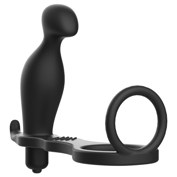 ADDICTED TOYS ANAL PLUG WITH BLACK SILICONE RING é um brinquedo sexual da gama da Próstata especial, super potente para maior prazer.